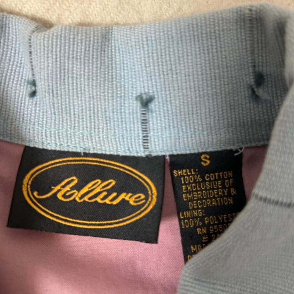 Vtg Allure Jacket Patchwork Tapestry Blazer Women… - image 3